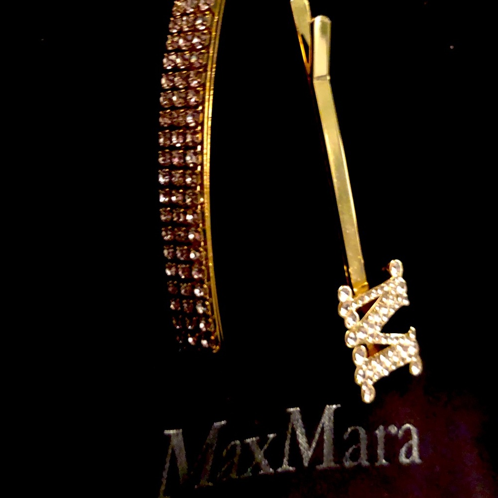 Maxmara set of (2) barrettes